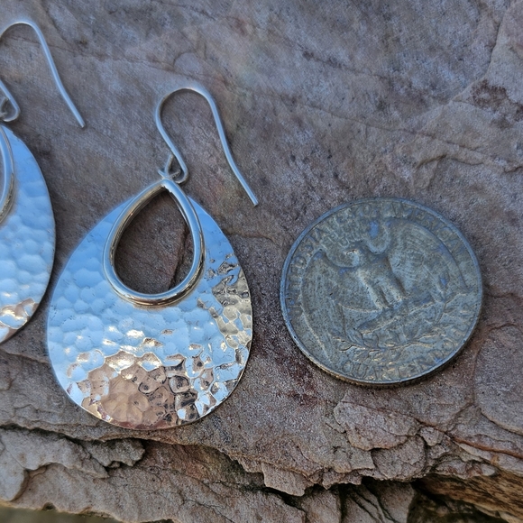 Sterling JCM Designer Earrings - Picture 4 of 6